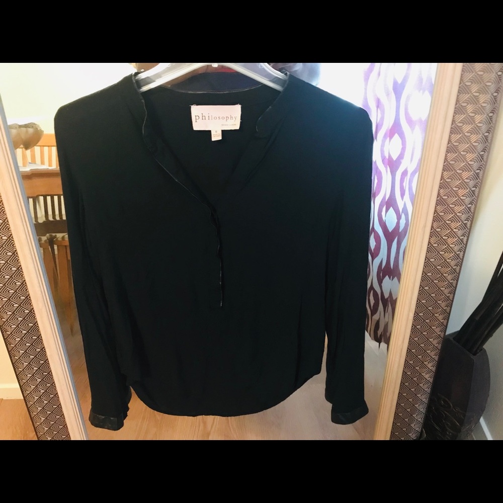 Philosophy blouse size small